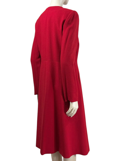Chloe Hannah McGibbon Spring 2011 Look 20 Red coat