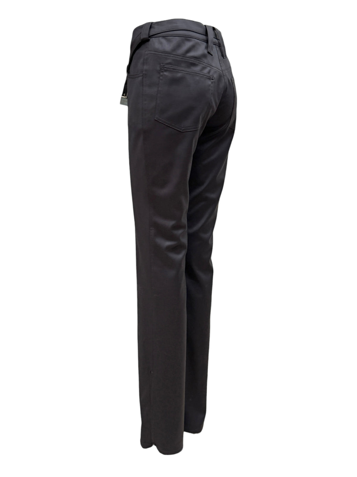 Christian Dior Boutique John Galliano Fall 2003 Ebony wool pants