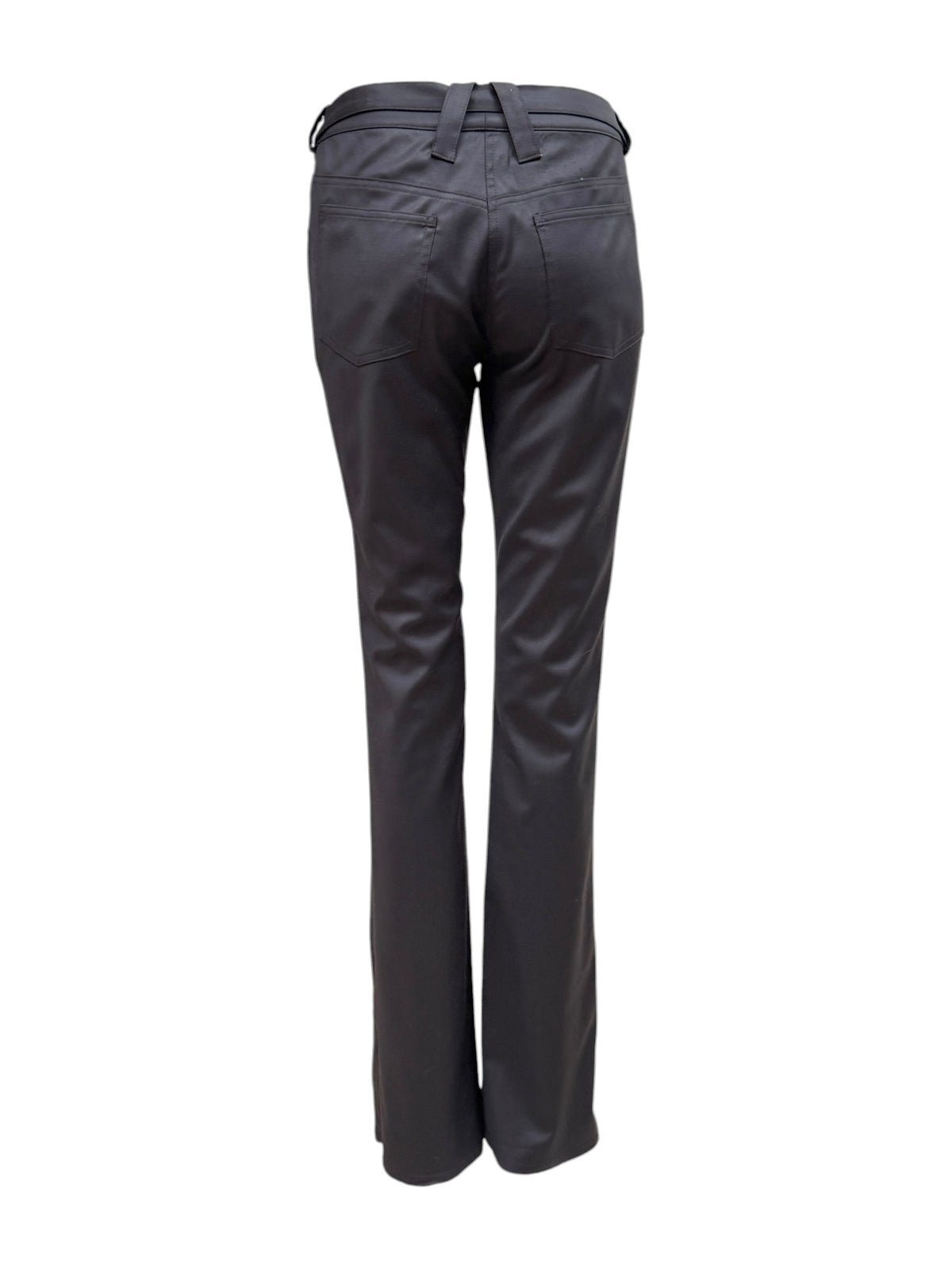 Christian Dior Boutique John Galliano Fall 2003 Ebony wool pants