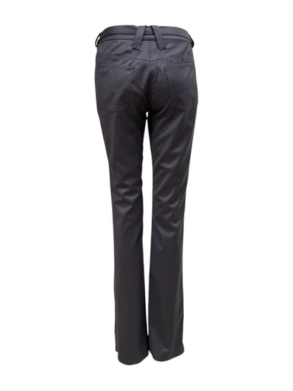 Christian Dior Boutique John Galliano Fall 2003 Ebony wool pants