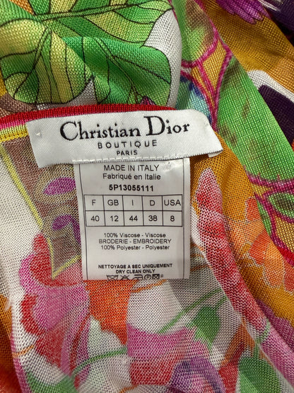 Christian Dior Galliano Spring 2005 Floral top 