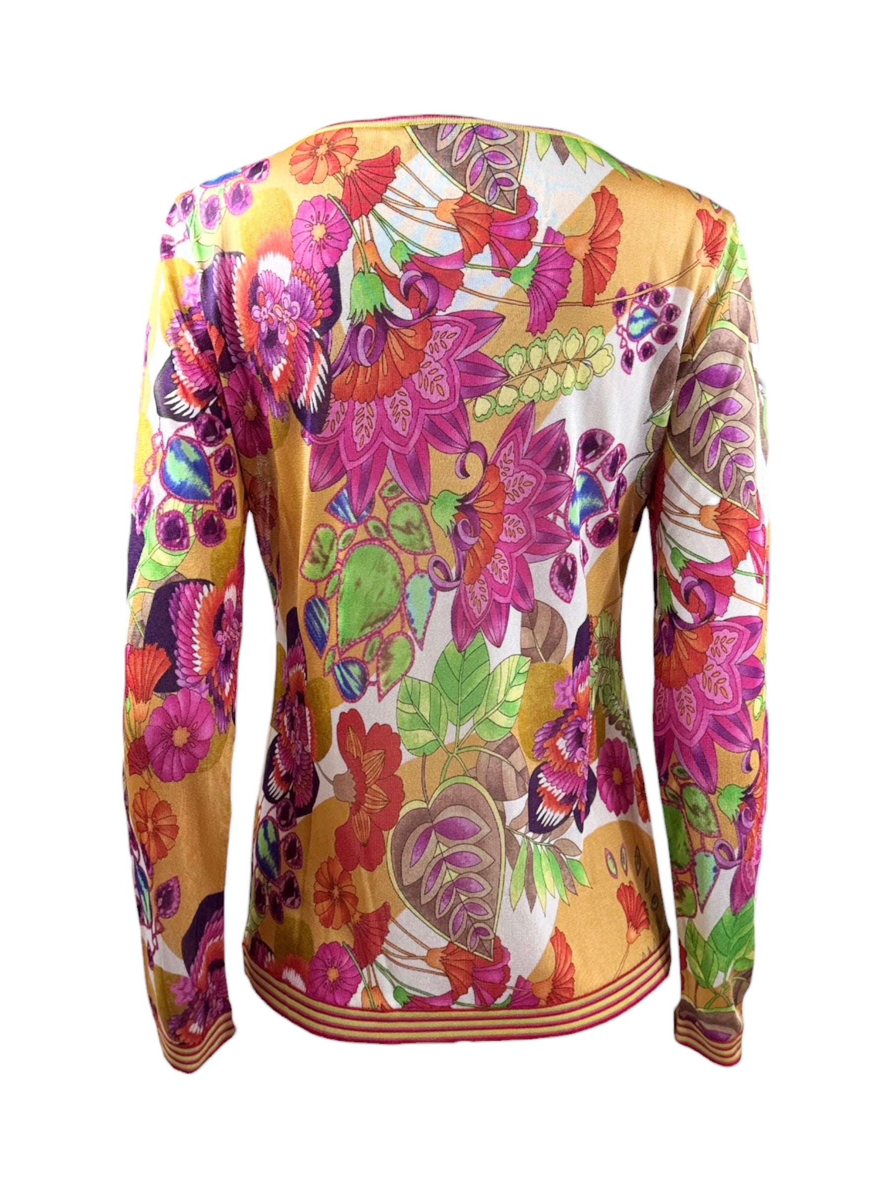 Christian Dior Galliano Spring 2005 Floral top 