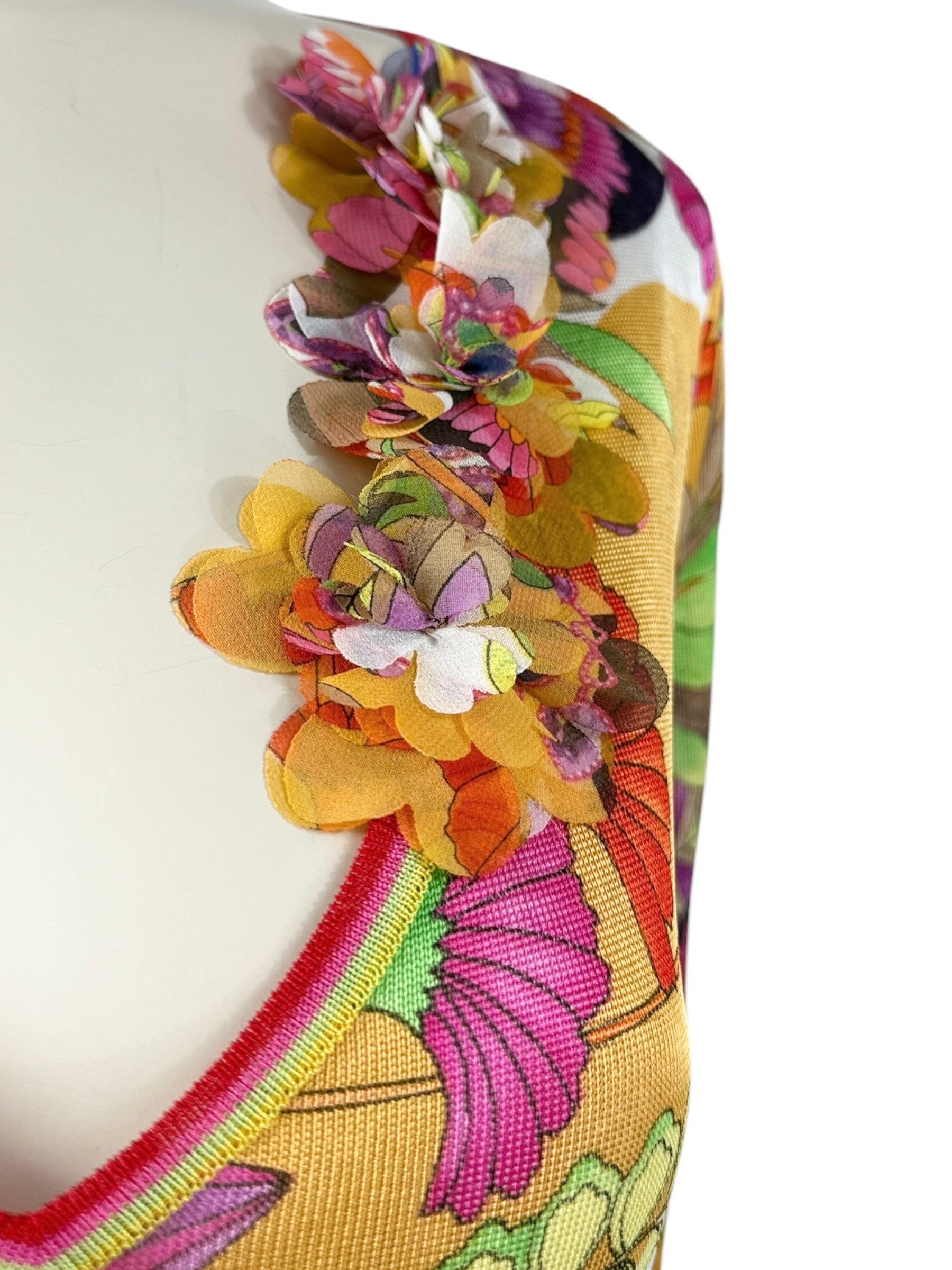 Christian Dior Galliano Spring 2005 Floral top 