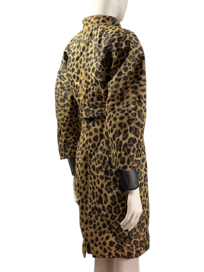 Christian Dior Gianfranco Ferre Fall 1995 Leopard Dress