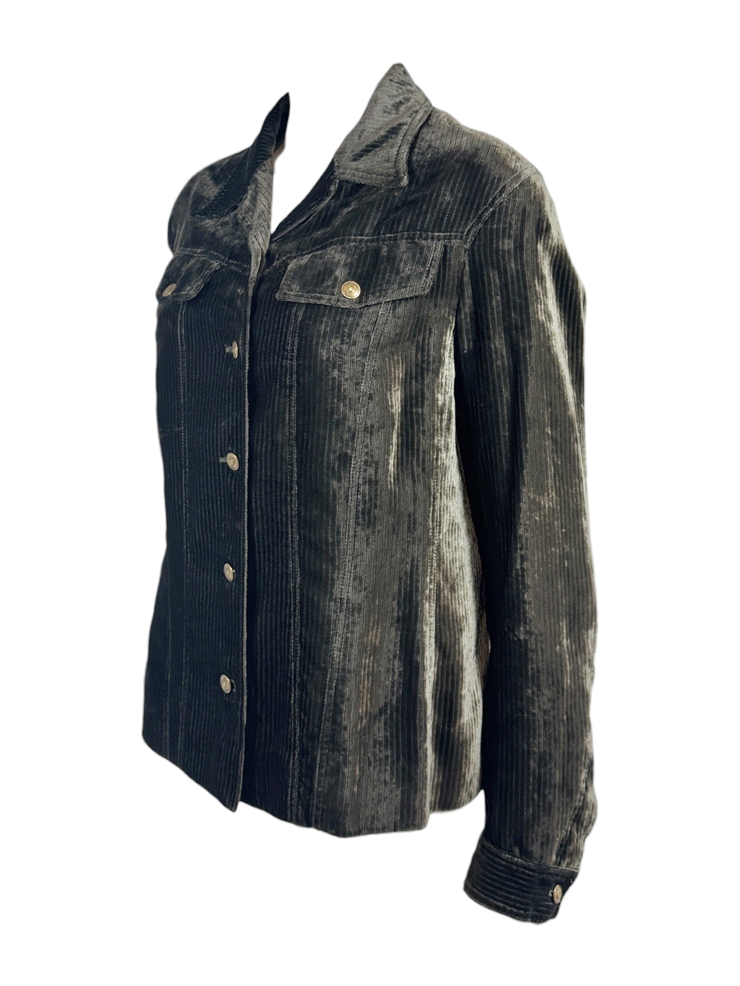Christian Dior John Galliano Fall 2000 Brown corduroy jacket