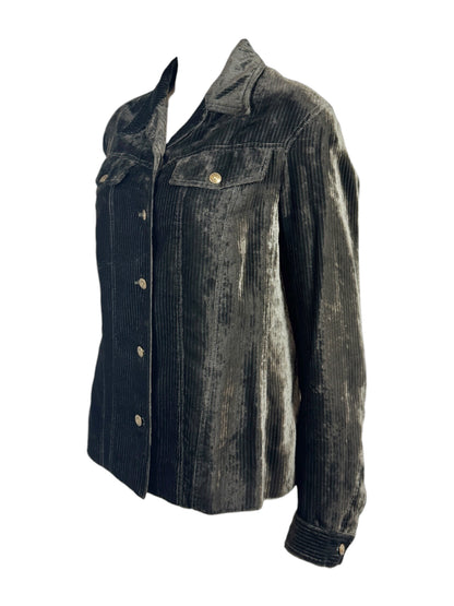 Christian Dior John Galliano Fall 2000 Brown corduroy jacket