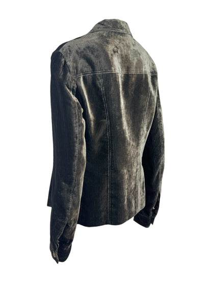 Christian Dior John Galliano Fall 2000 Brown corduroy jacket
