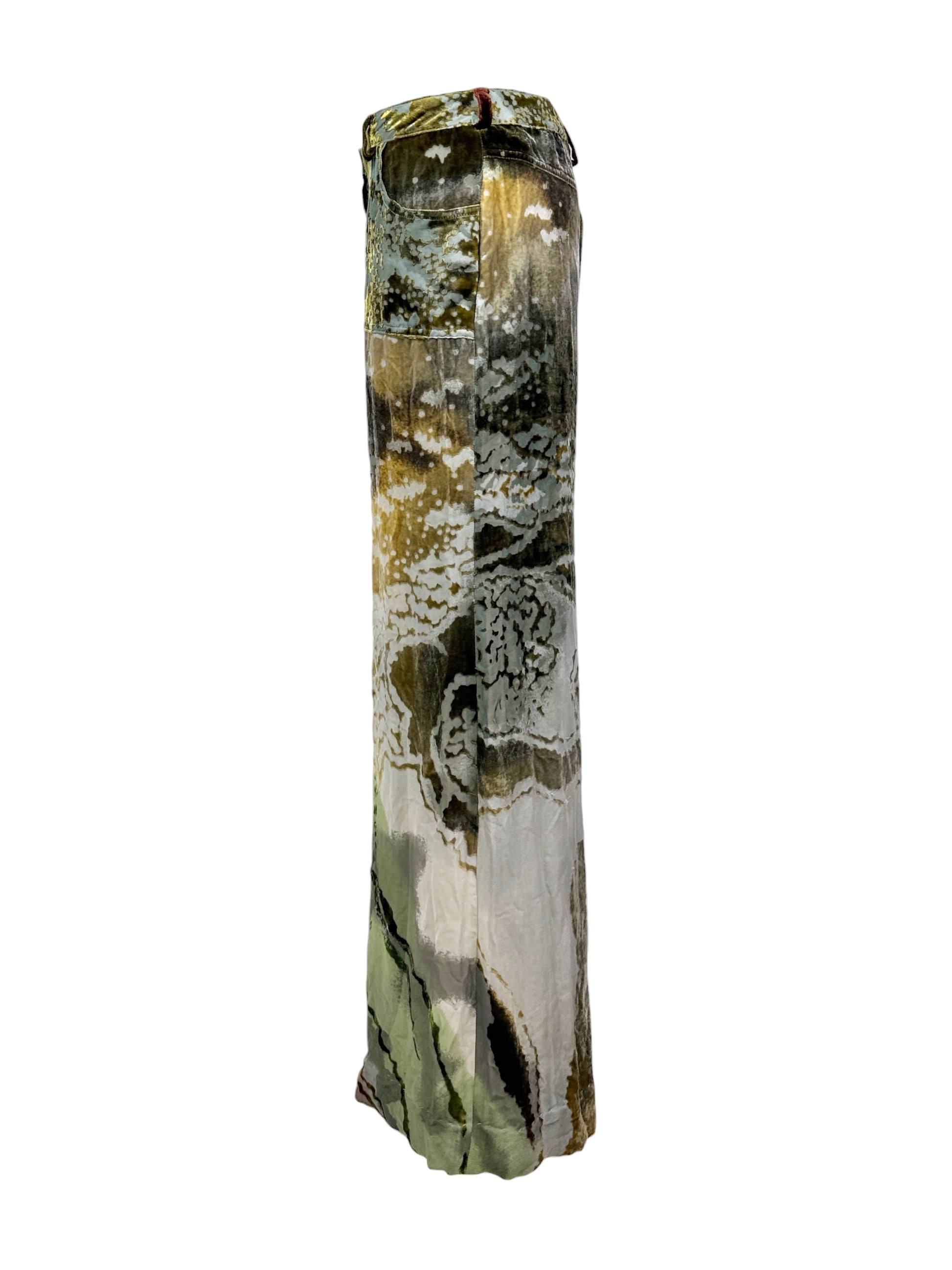 Christian Dior John Galliano Fall 2001 velvet pants