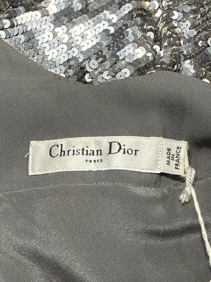 Christian_Dior_John_Galliano_Prefall_2010_Look_20_Silver_metallic_sequined_dress