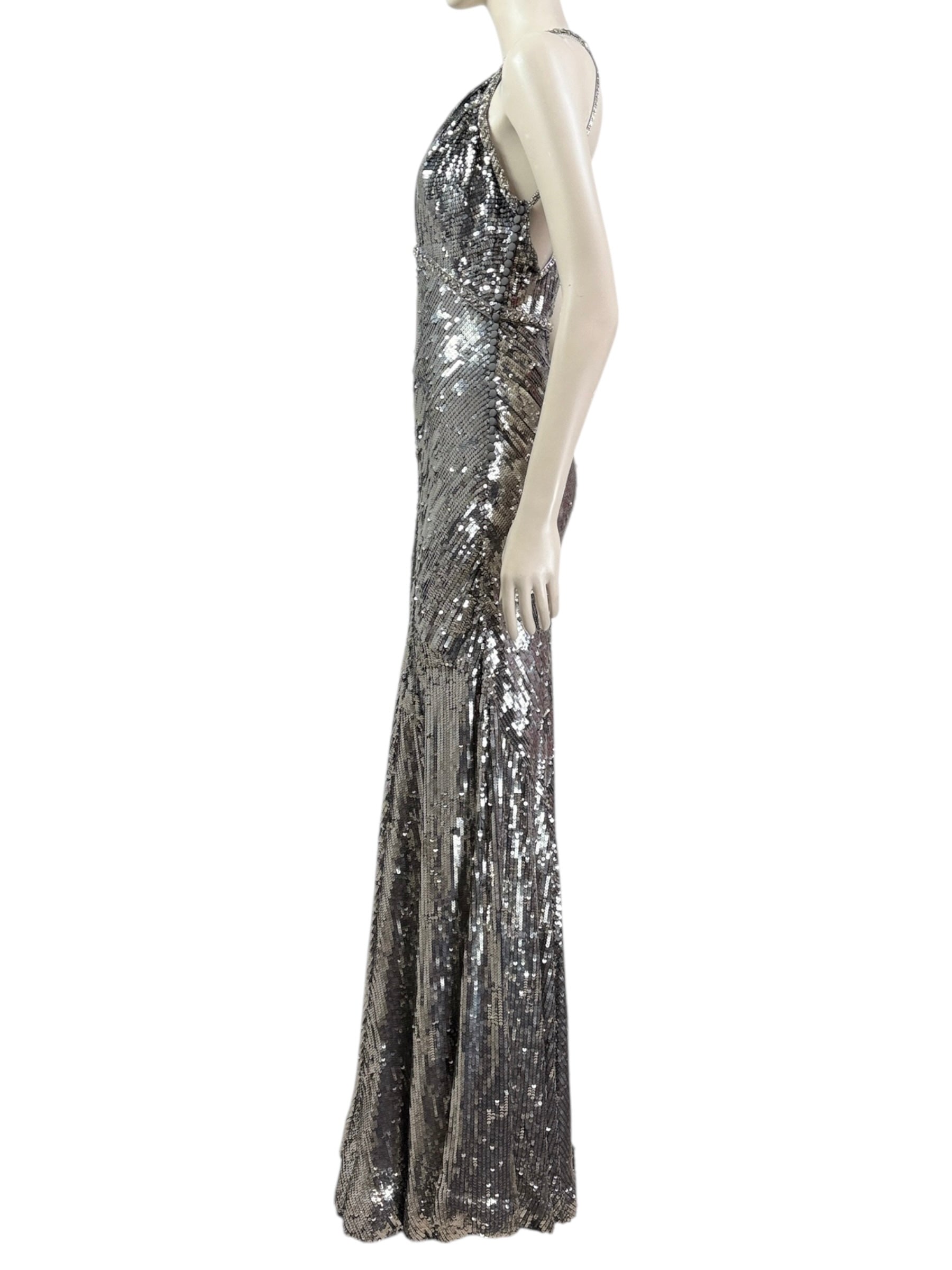 Christian_Dior_John_Galliano_Prefall_2010_Look_20_Silver_metallic_sequined_dress