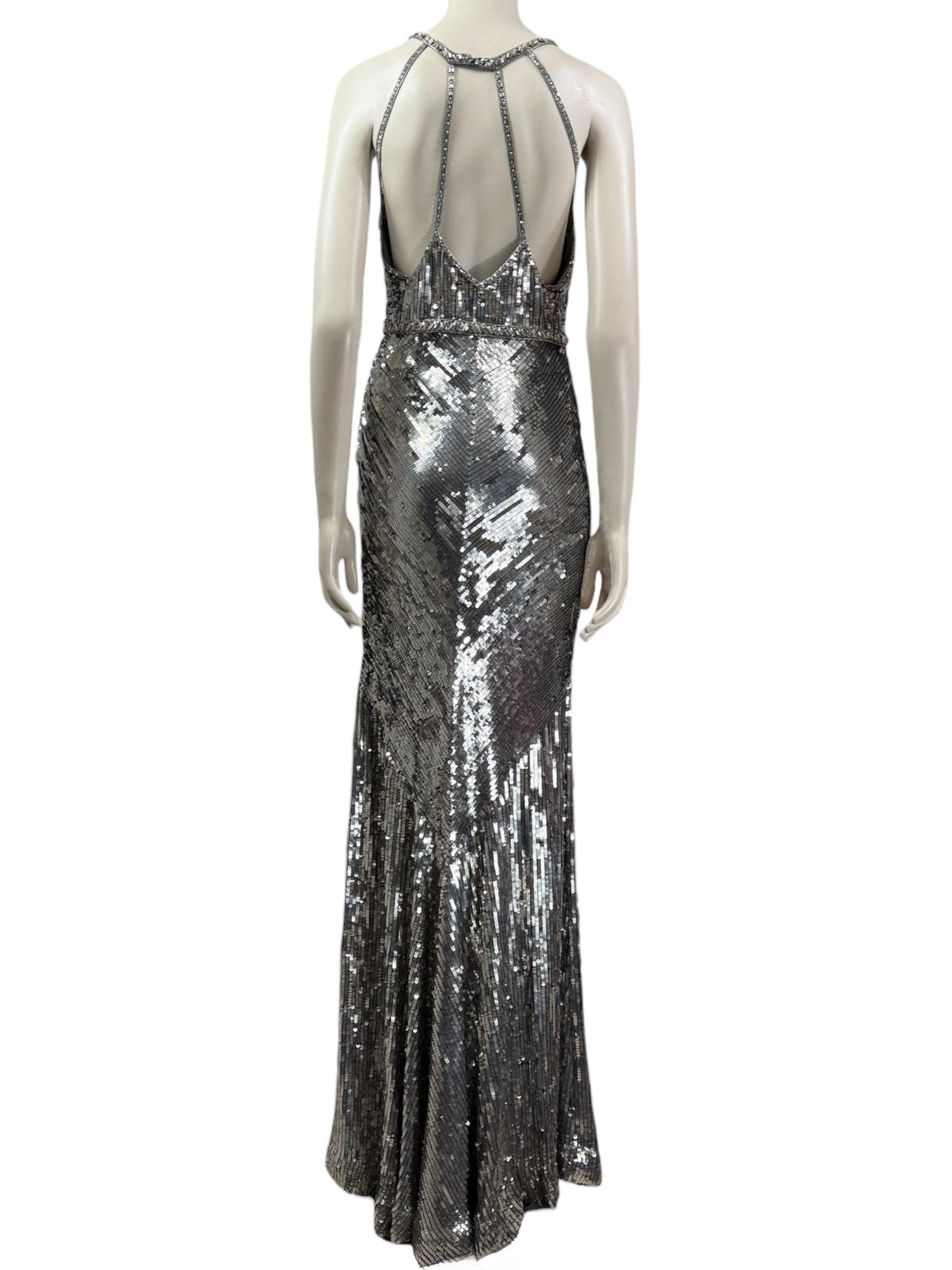Christian_Dior_John_Galliano_Prefall_2010_Look_20_Silver_metallic_sequined_dress