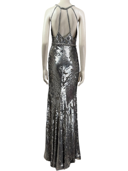 Christian_Dior_John_Galliano_Prefall_2010_Look_20_Silver_metallic_sequined_dress