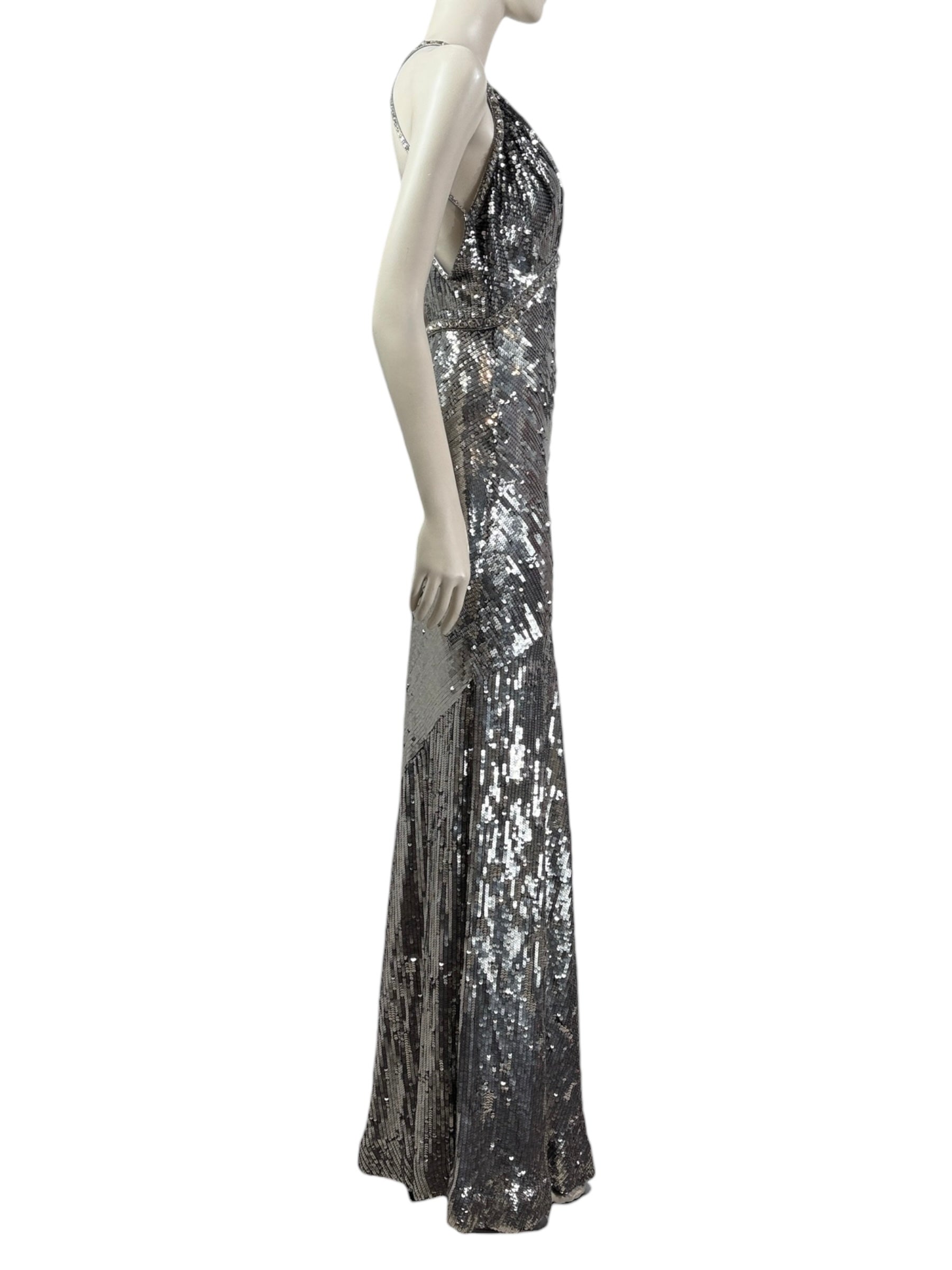 Christian_Dior_John_Galliano_Prefall_2010_Look_20_Silver_metallic_sequined_dress
