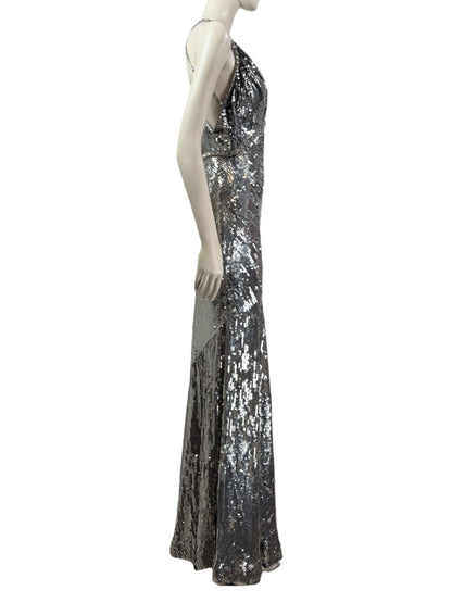Christian_Dior_John_Galliano_Prefall_2010_Look_20_Silver_metallic_sequined_dress