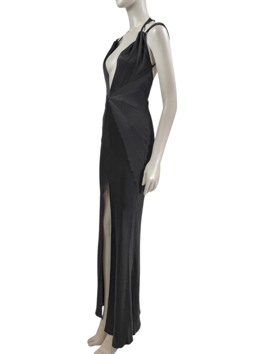 Christian Dior John Galliano Spring 2003 Long black dress