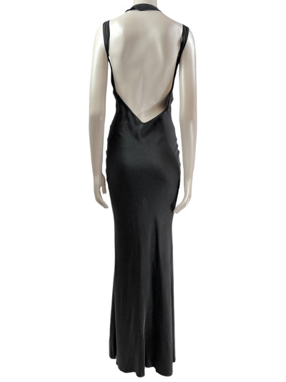 Christian Dior John Galliano Spring 2003 Long black dress