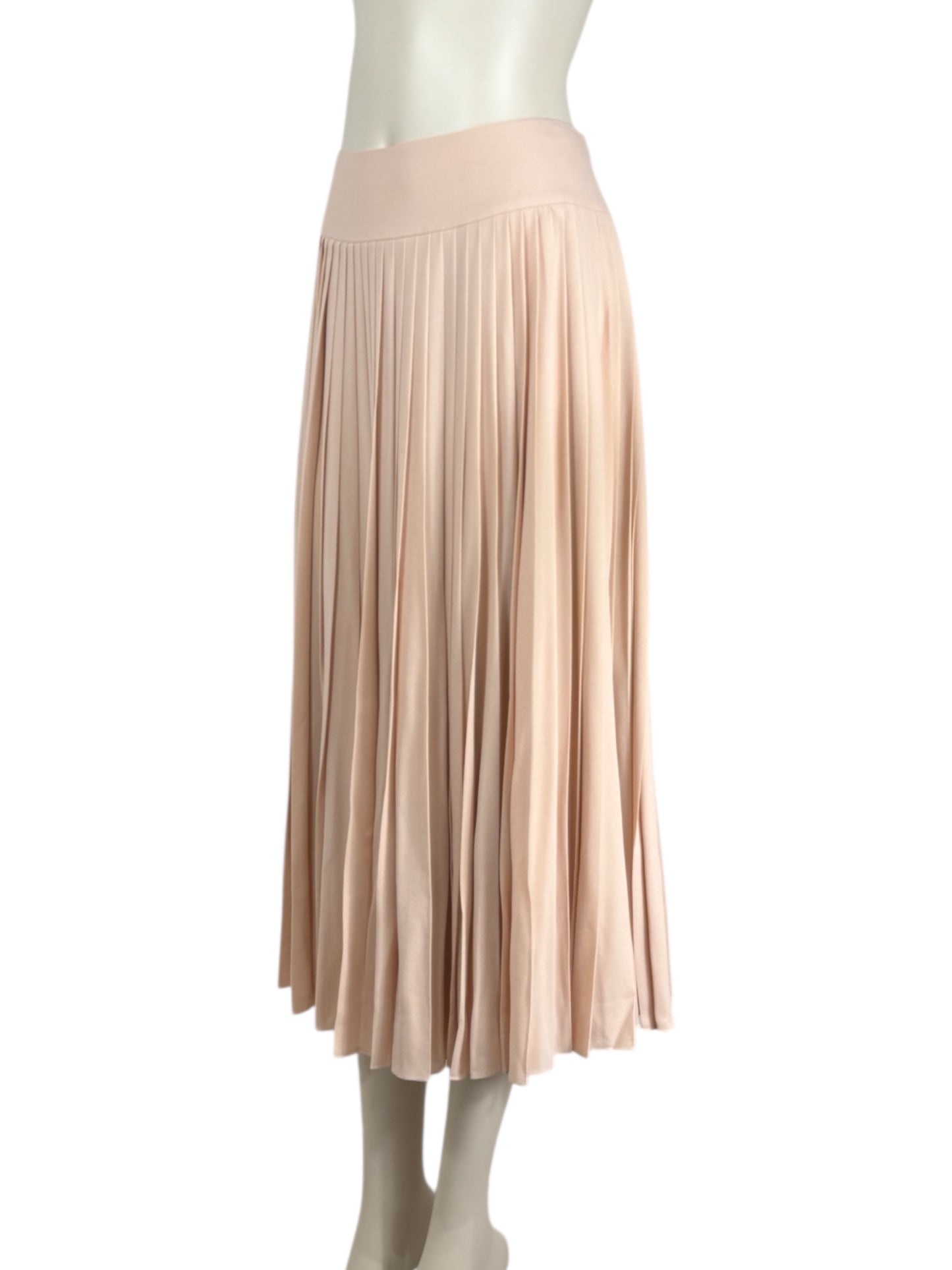 Christian Dior Maria Grazia Chiuri - Autumn/Winter 2017-2018 Collection - Long nude silk crepe skirt