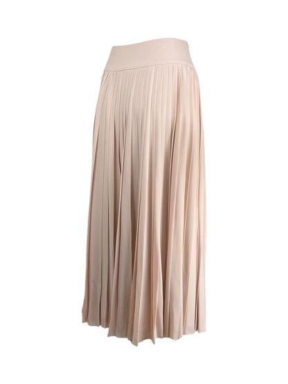 Christian Dior Maria Grazia Chiuri - Autumn/Winter 2017-2018 Collection - Long nude silk crepe skirt