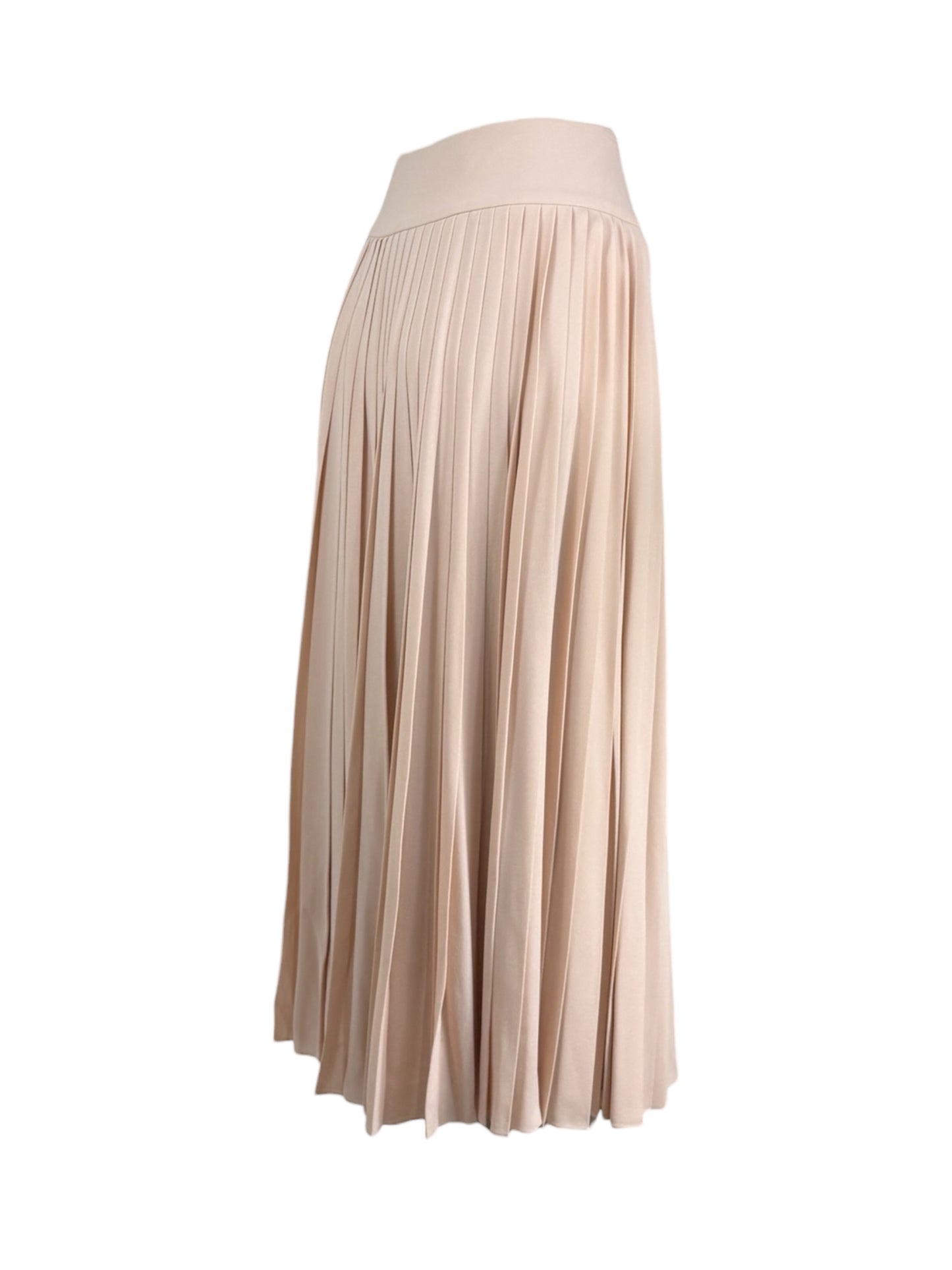 Christian Dior Maria Grazia Chiuri - Autumn/Winter 2017-2018 Collection - Long nude silk crepe skirt