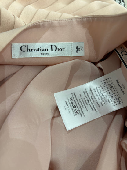 Christian Dior Maria Grazia Chiuri - Autumn/Winter 2017-2018 Collection - Long nude silk crepe skirt