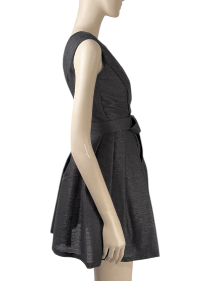 Christian Dior Maria Grazia Chiuri  Autumn/Winter 2019-2020 Haute Couture   Look 26  Black asymmetrical mini dress 4