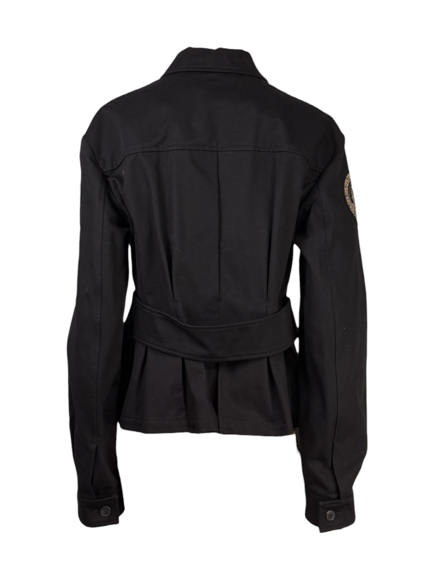 Christian Dior Maria Grazia Chiuri Fall 2017 Black cotton zipped jacket with tarot motifs 5
