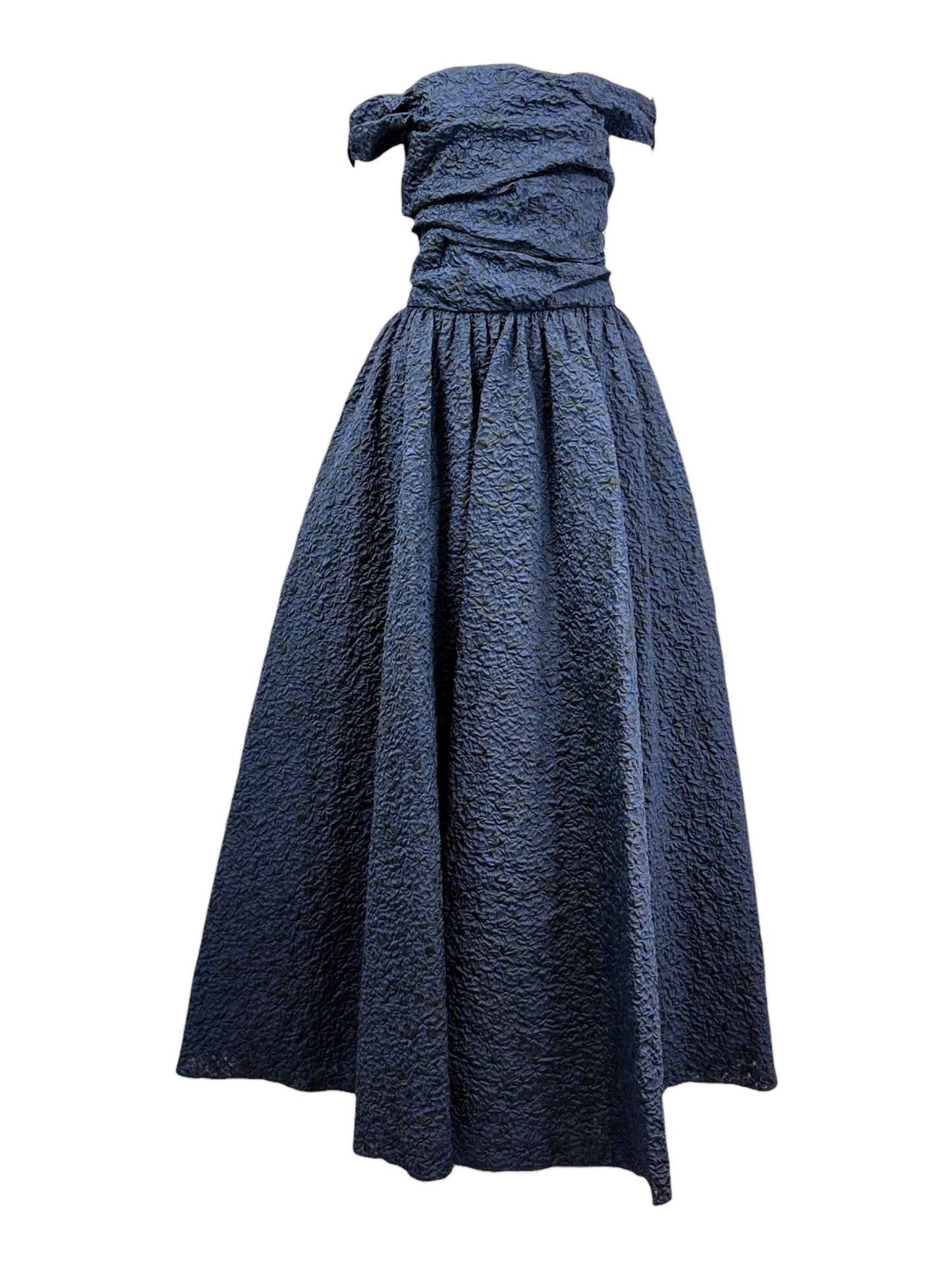 Christian Dior Maria Grazia Chiuri Fall 2019 Look 79 Maxi dress navy black