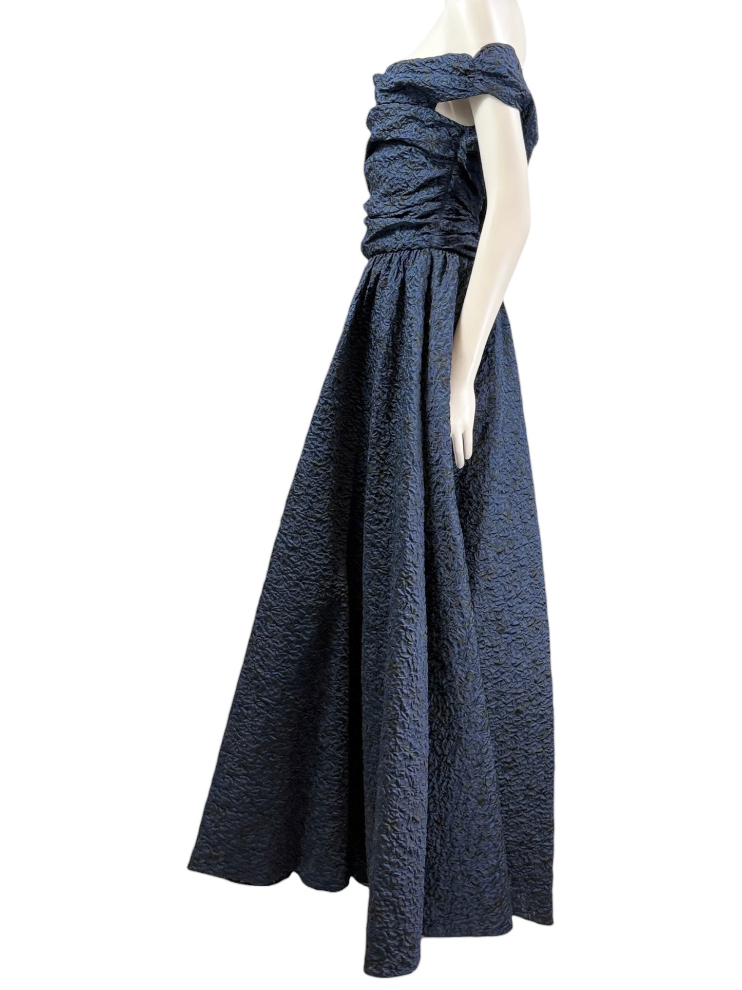 Christian Dior Maria Grazia Chiuri Fall 2019 Look 79 Maxi dress navy black