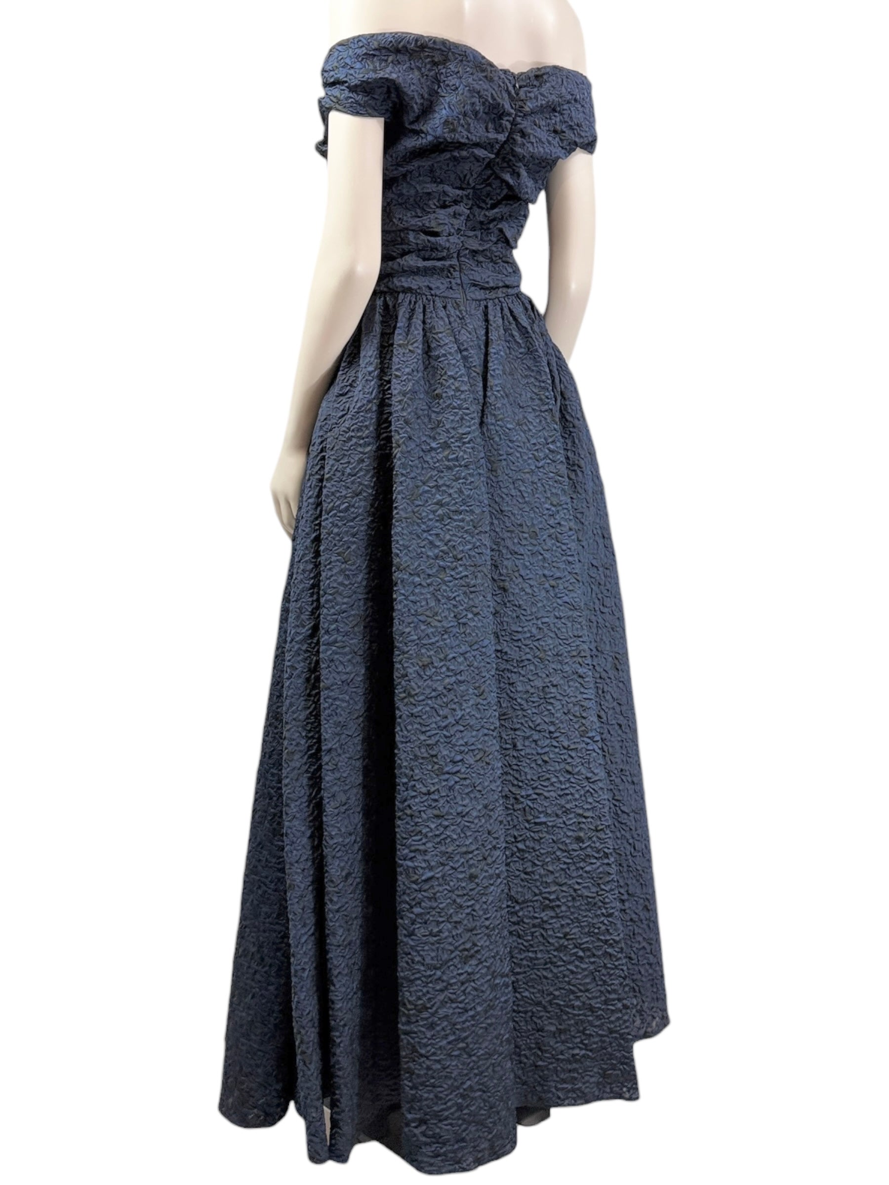 Christian Dior Maria Grazia Chiuri Fall 2019 Look 79 Maxi dress navy black