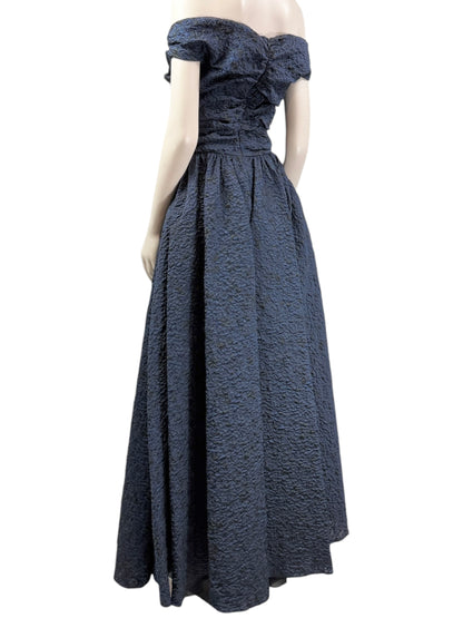 Christian Dior Maria Grazia Chiuri Fall 2019 Look 79 Maxi dress navy black