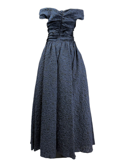 Christian Dior Maria Grazia Chiuri Fall 2019 Look 79 Maxi dress navy black