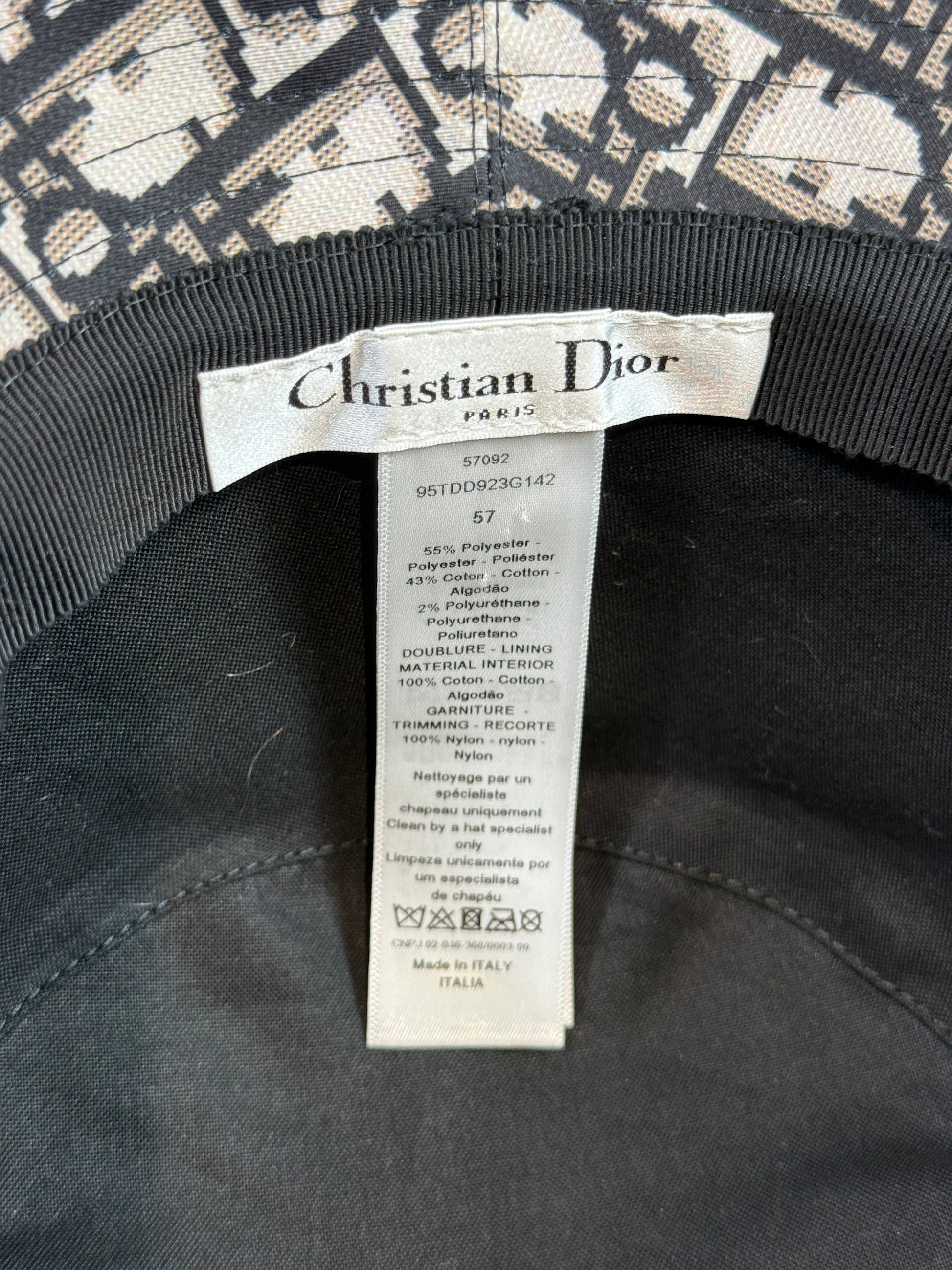 Christian Dior Maria Grazia Chiuri Fall 2019 check set green black