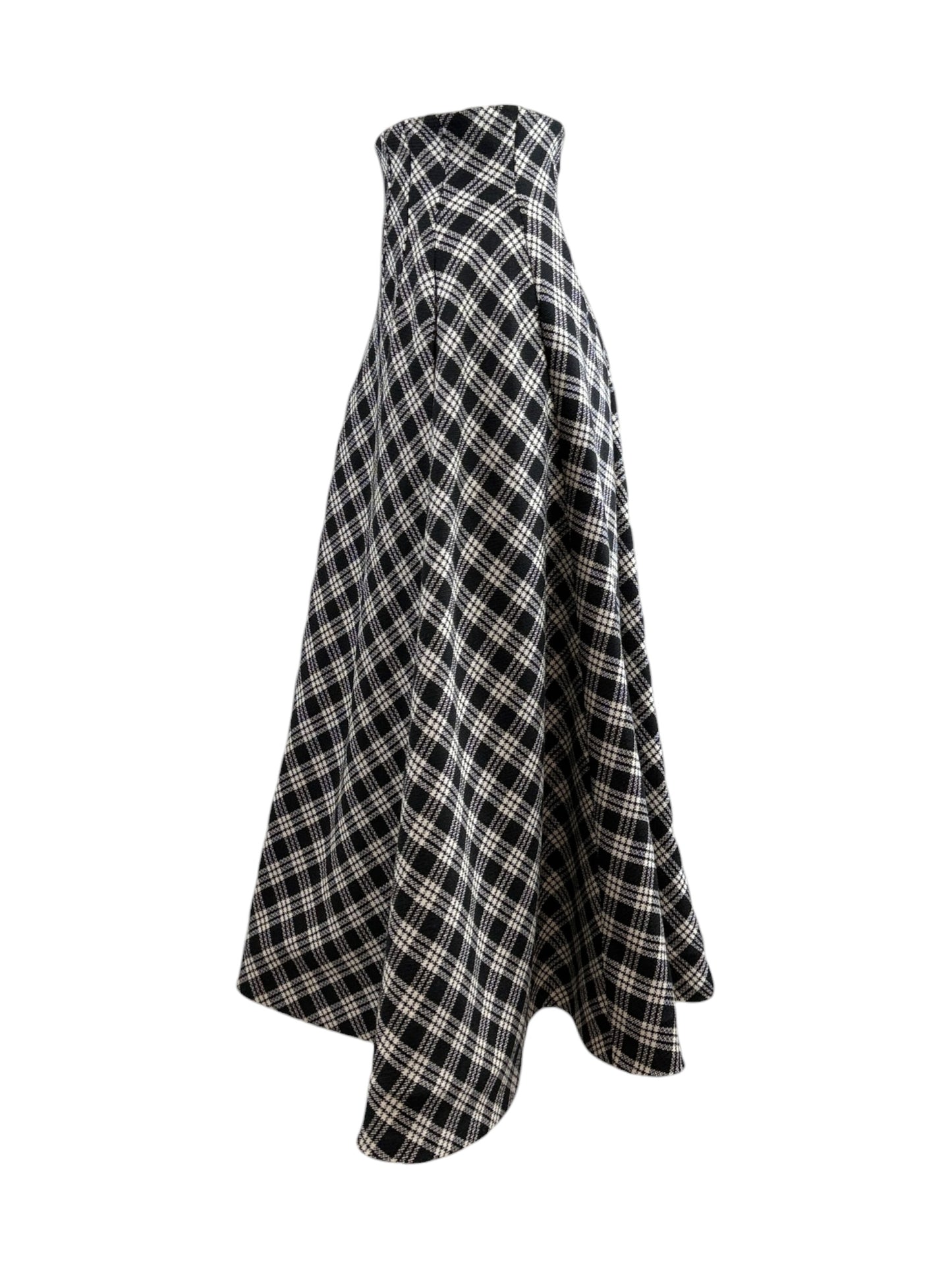 Christian Dior Maria Grazia Chiuri Fall 2022 Look 39 long plaid skirt