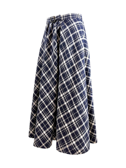 Christian Dior Maria Grazia Chiuri Prefall 2021 tartan wool skirt