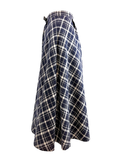 Christian Dior Maria Grazia Chiuri Prefall 2021 tartan wool skirt