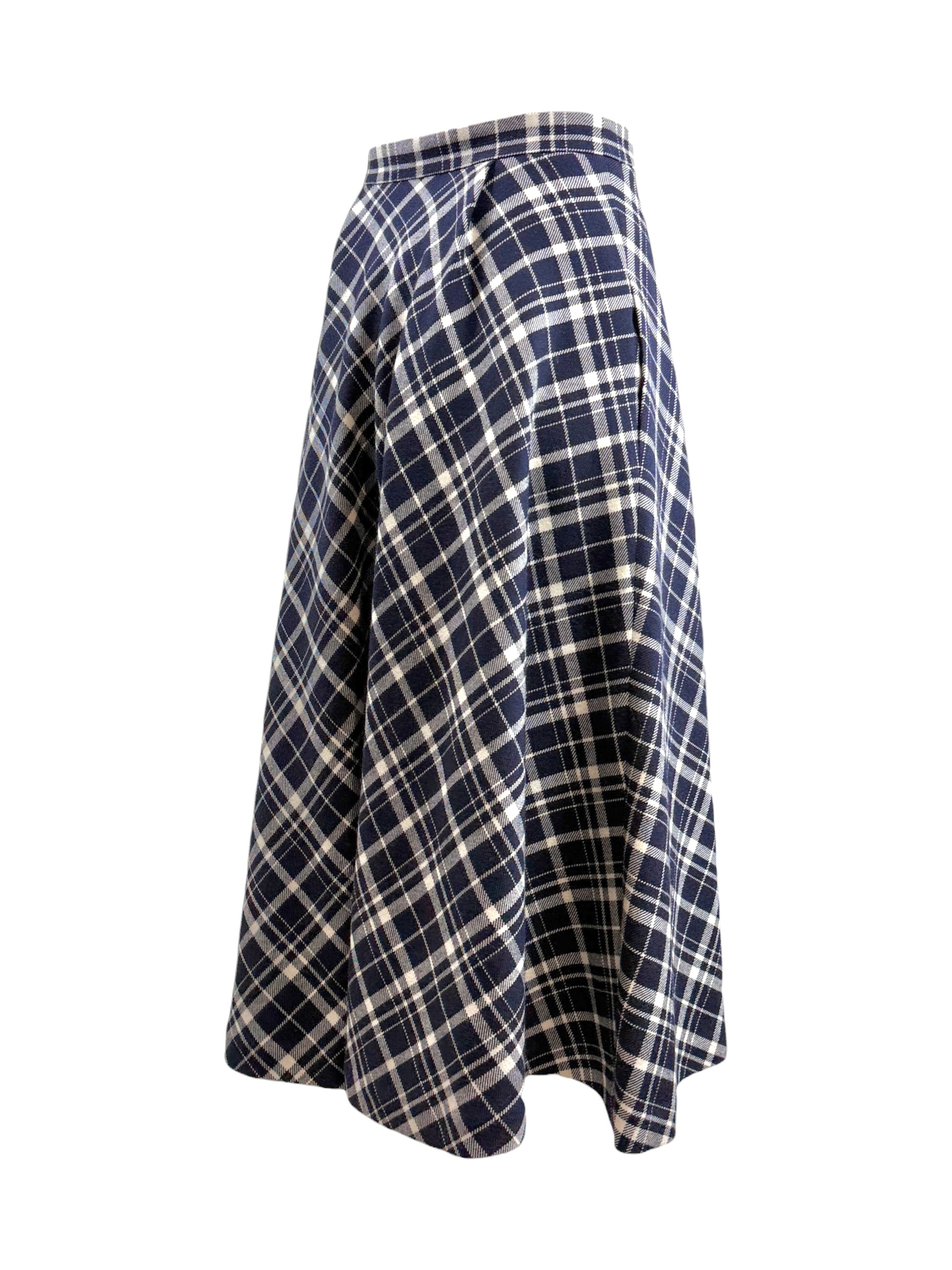 Christian Dior Maria Grazia Chiuri Prefall 2021 tartan wool skirt