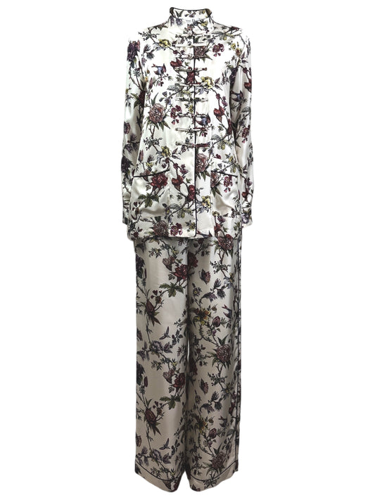Christian Dior Maria Grazia Chiuri Prefall 2023 Cheongsam silk pyjama
