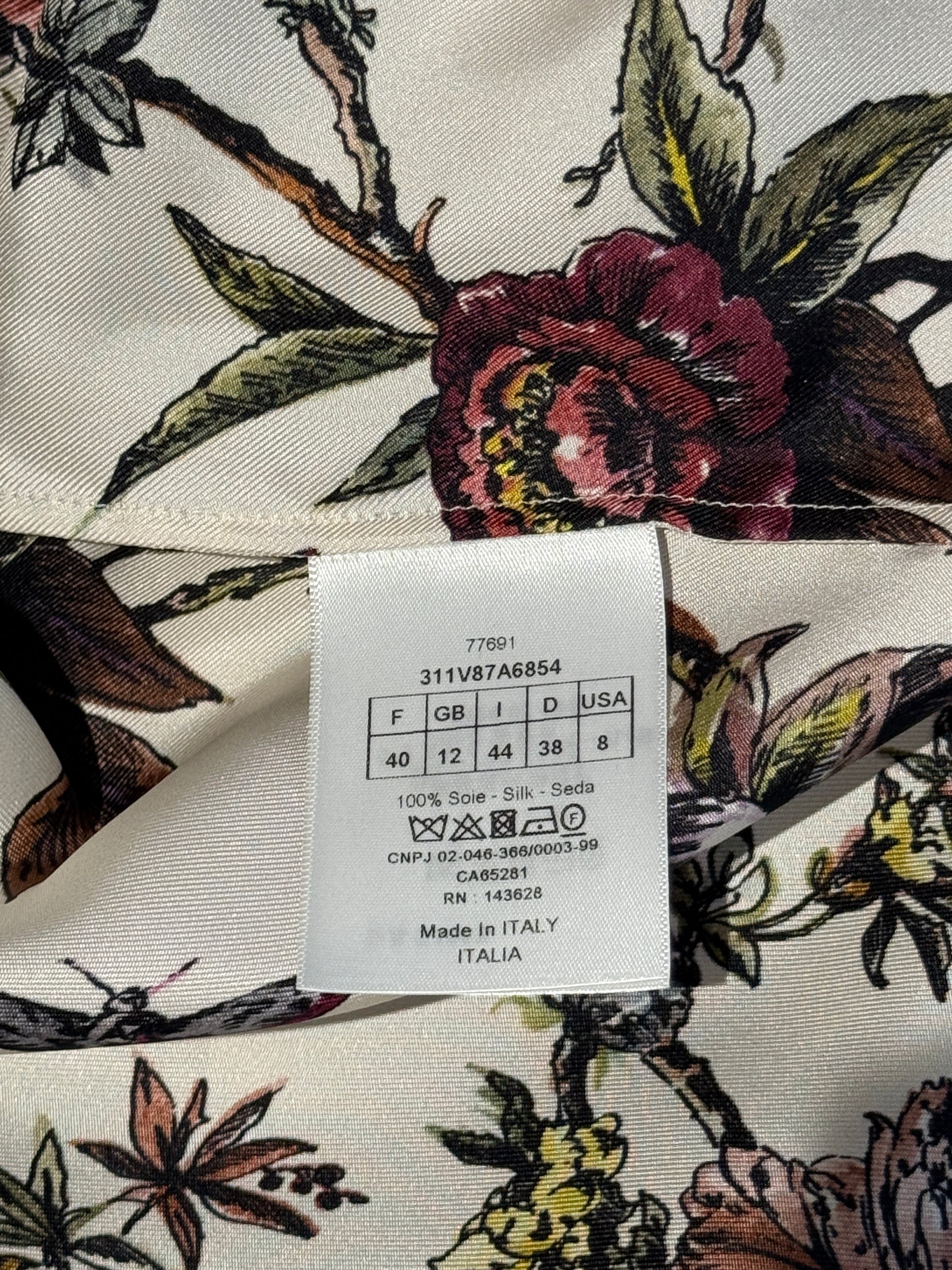 Christian Dior Maria Grazia Chiuri Prefall 2023 Cheongsam silk pyjama