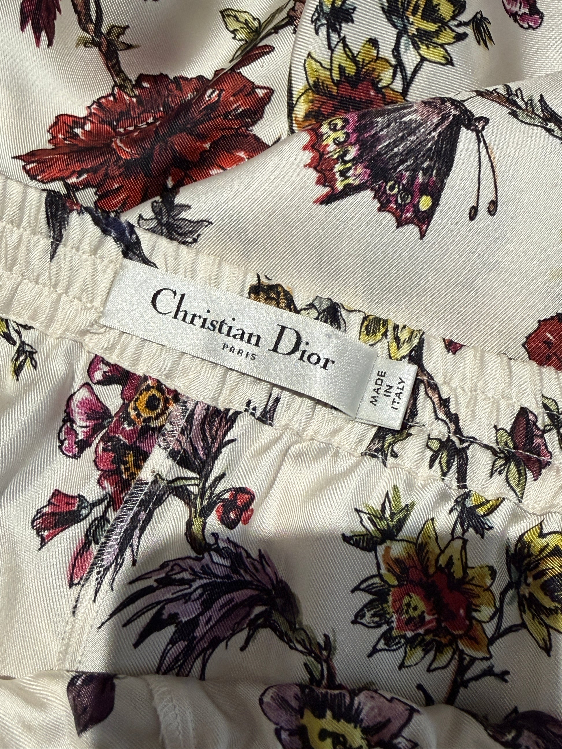 Christian Dior Maria Grazia Chiuri Prefall 2023 Cheongsam silk pyjama