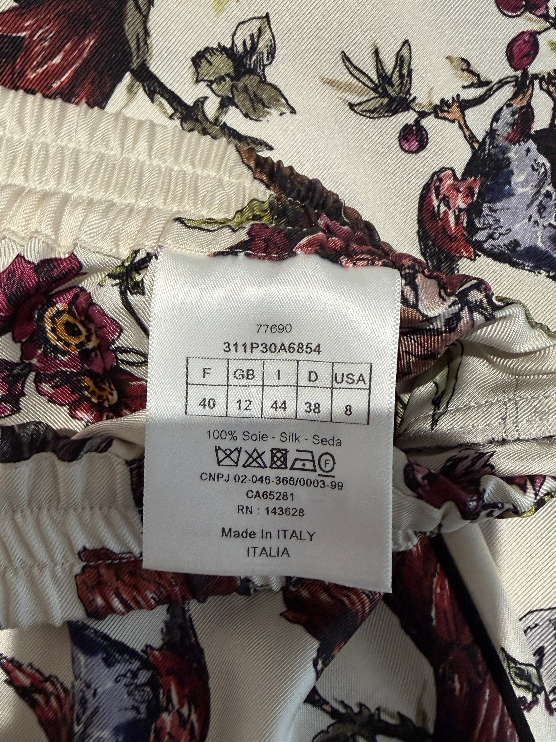 Christian Dior Maria Grazia Chiuri Prefall 2023 Cheongsam silk pyjama