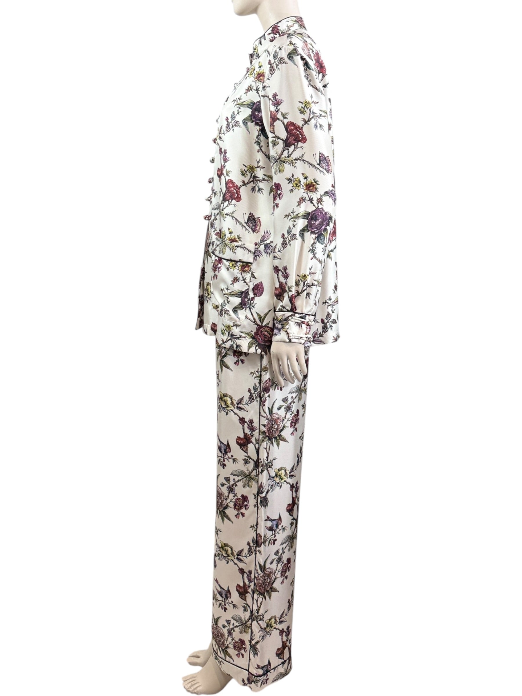 Christian Dior Maria Grazia Chiuri Prefall 2023 Cheongsam silk pyjama