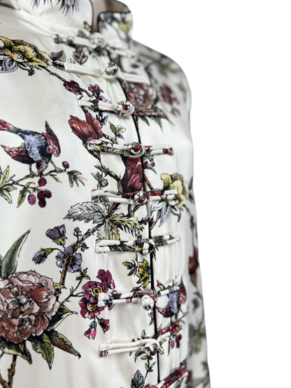Christian Dior Maria Grazia Chiuri Prefall 2023 Cheongsam silk pyjama