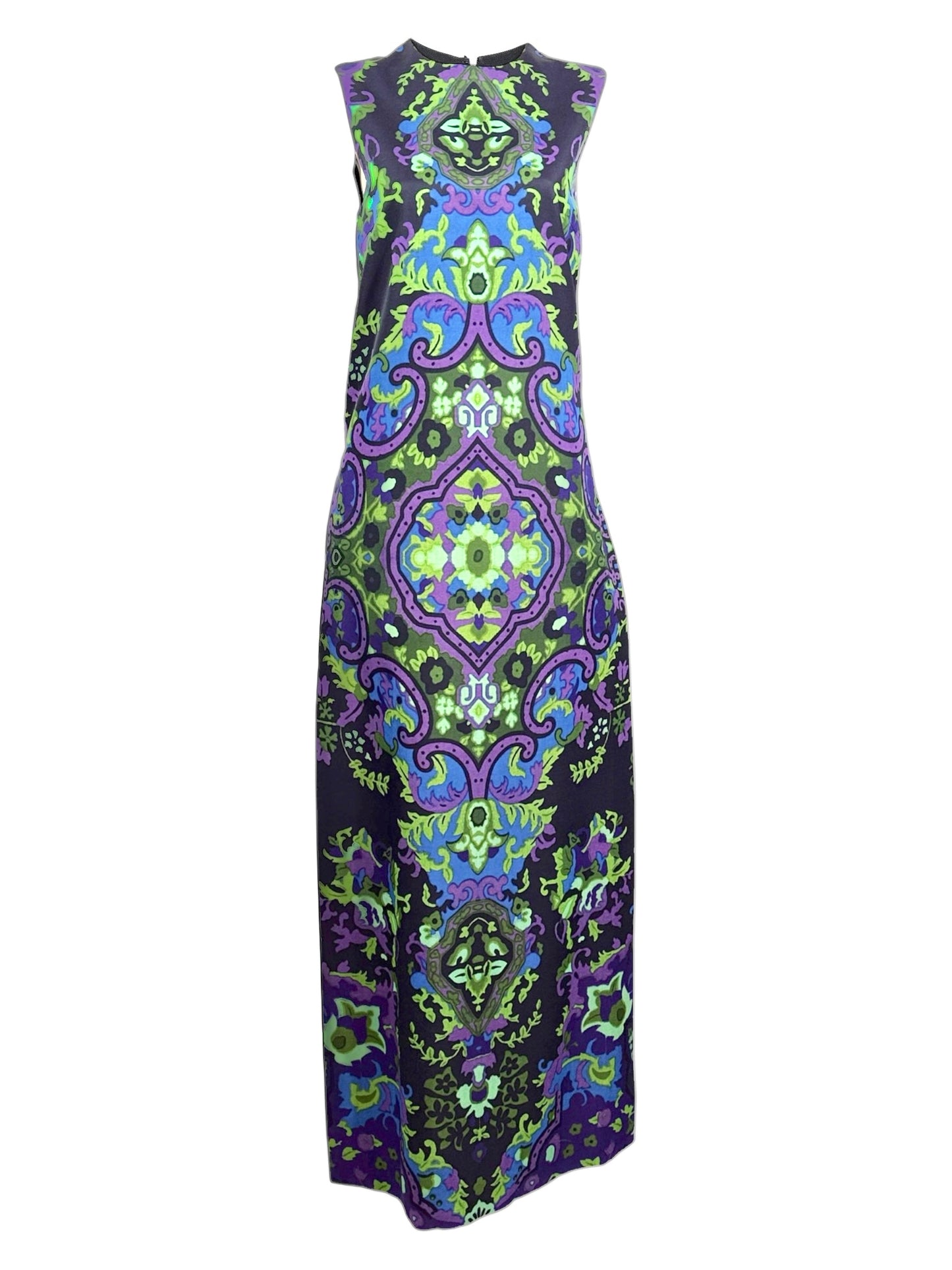 Christian Dior Maria Grazia Chiuri Prefall 2023 Look 76 Long printed dress