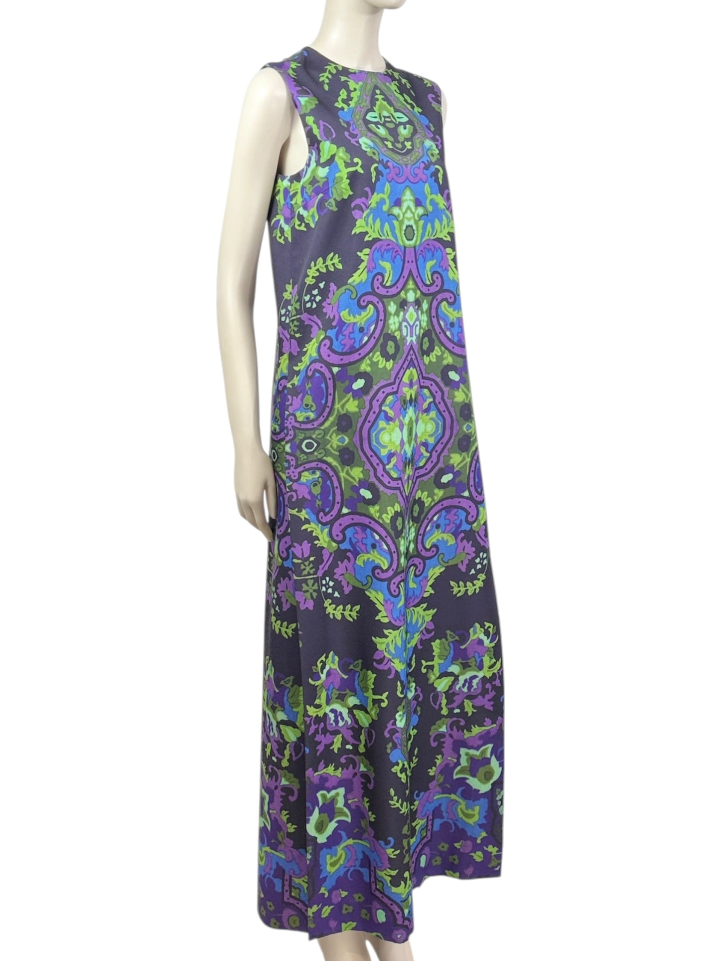 Christian Dior Maria Grazia Chiuri Prefall 2023 Look 76 Long printed dress
