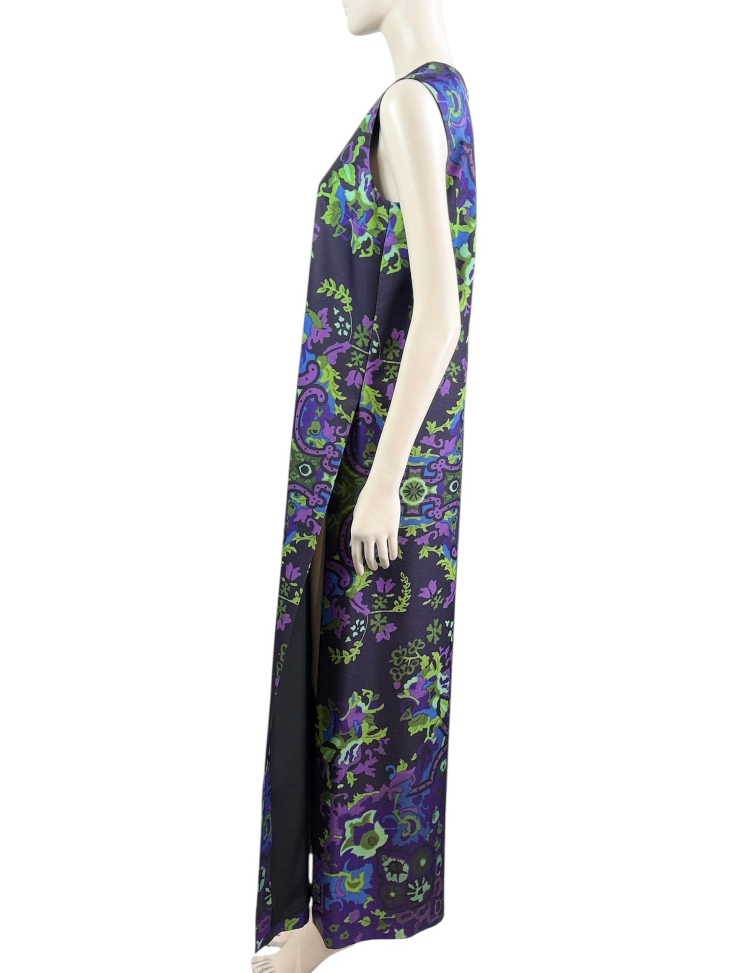 Christian Dior Maria Grazia Chiuri Prefall 2023 Look 76 Long printed dress