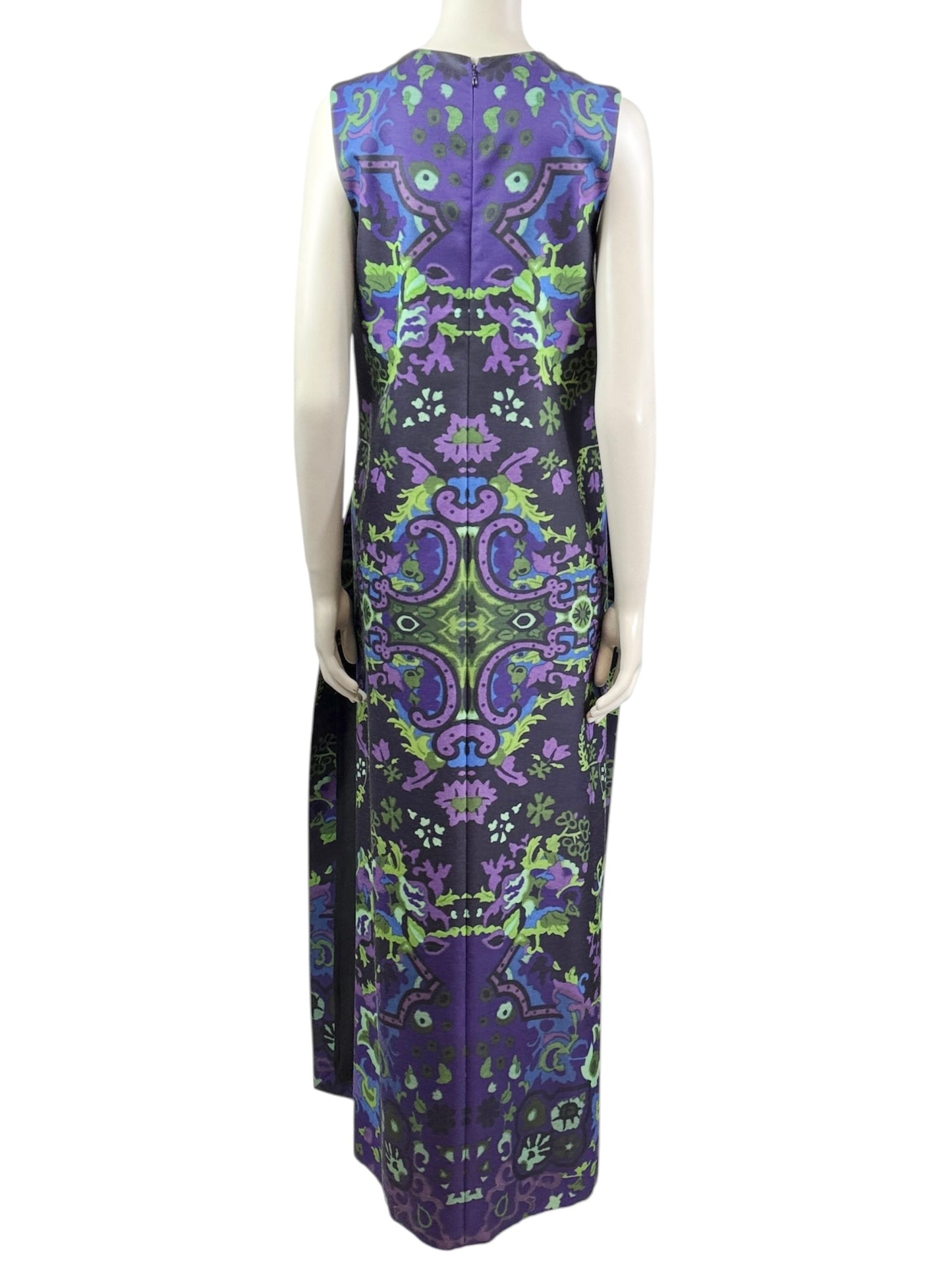 Christian Dior Maria Grazia Chiuri Prefall 2023 Look 76 Long printed dress