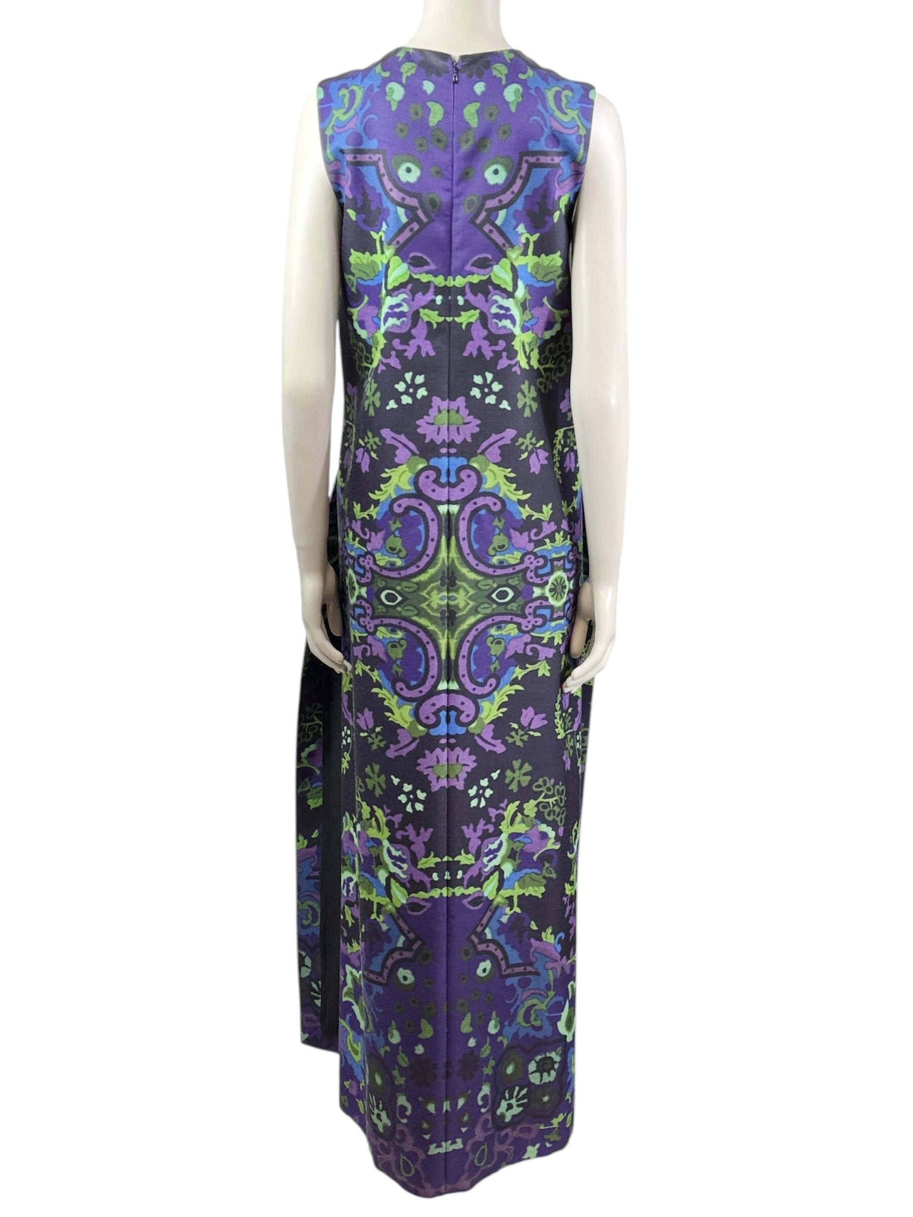 Christian Dior Maria Grazia Chiuri Prefall 2023 Look 76 Long printed dress