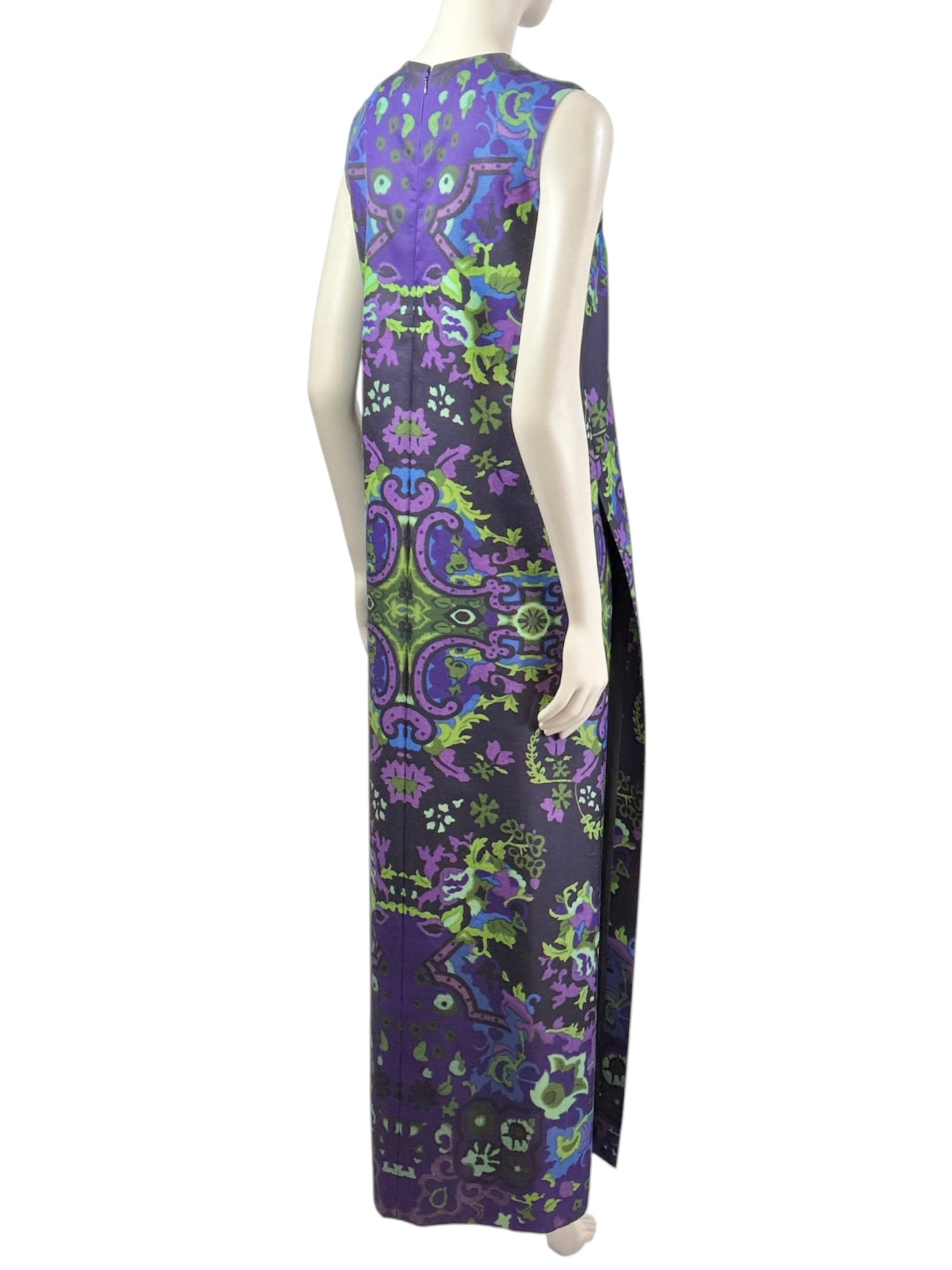 Christian Dior Maria Grazia Chiuri Prefall 2023 Look 76 Long printed dress