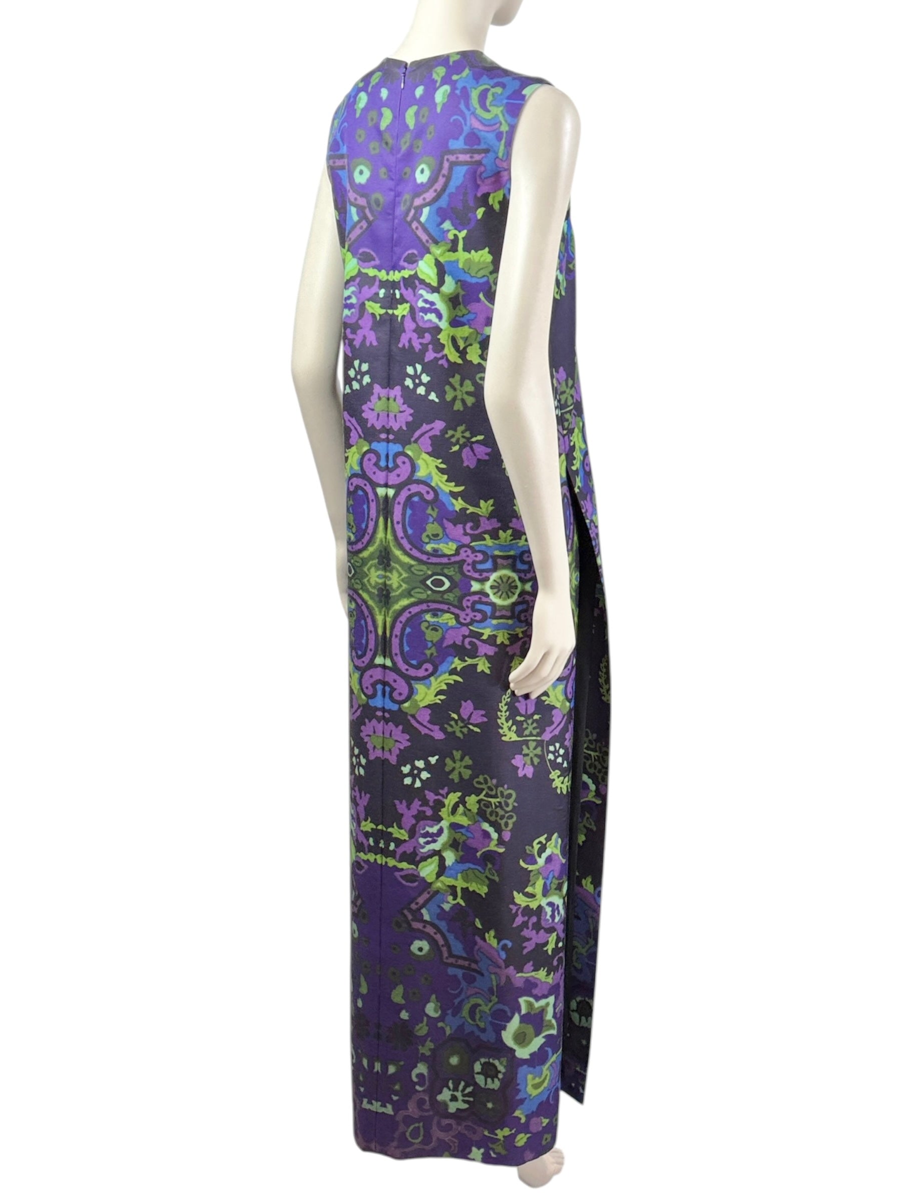Christian Dior Maria Grazia Chiuri Prefall 2023 Look 76 Long printed dress