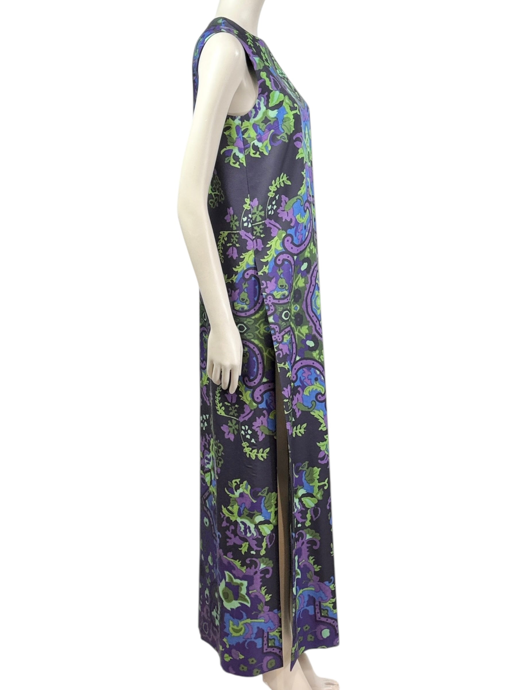 Christian Dior Maria Grazia Chiuri Prefall 2023 Look 76 Long printed dress